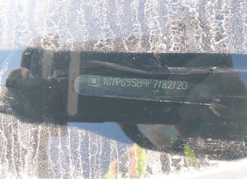 Photo 9 of 2015 Chevrolet Cruze LTZ (VIN 1G1PG5SB9F7182120)