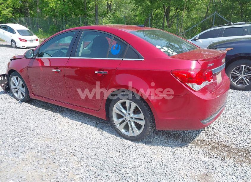 Photo 3 of 2014 Chevrolet Cruze LTZ (VIN 1G1PG5SBXE7208691)