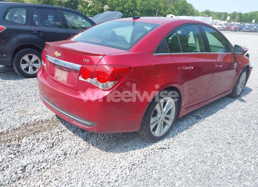 Photo 4 of 2014 Chevrolet Cruze LTZ (VIN 1G1PG5SBXE7208691)