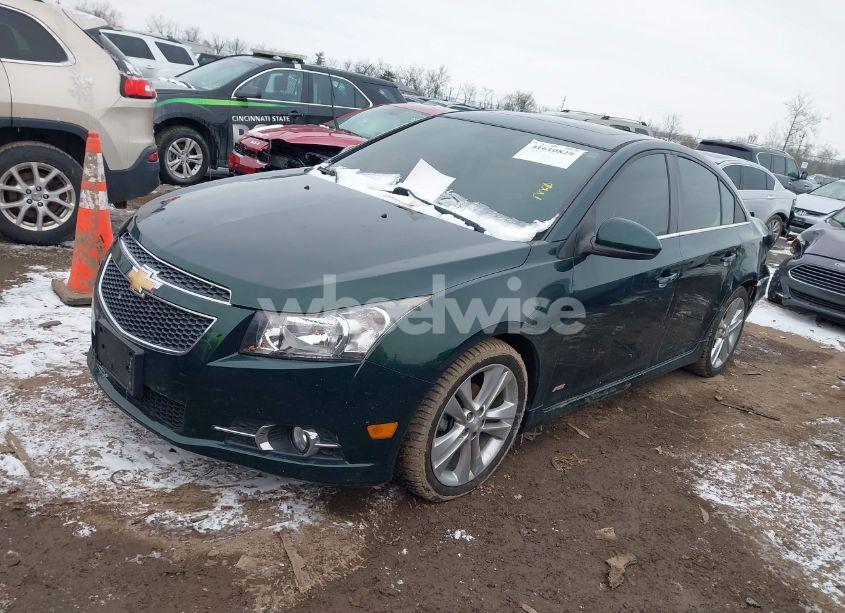 Photo 2 of 2014 Chevrolet Cruze LTZ (VIN 1G1PG5SBXE7441583)