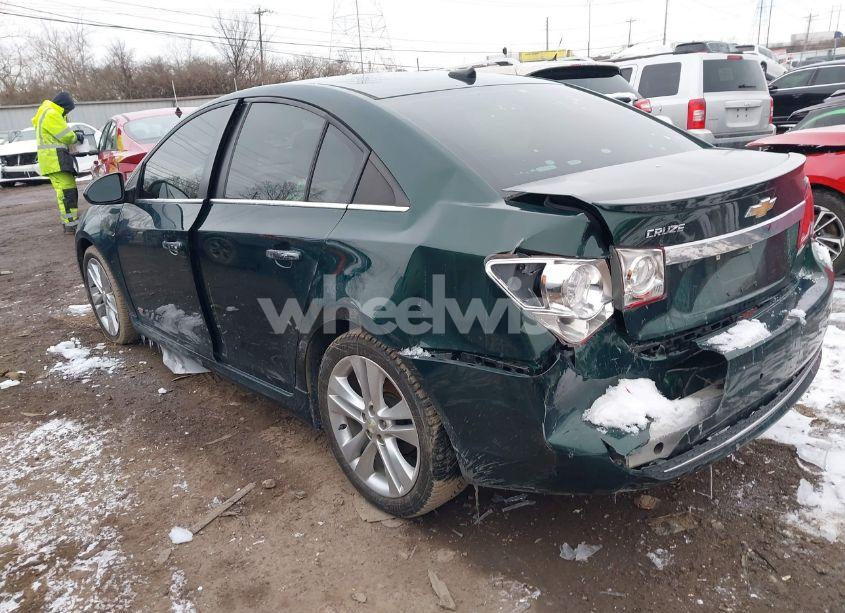 Photo 3 of 2014 Chevrolet Cruze LTZ (VIN 1G1PG5SBXE7441583)