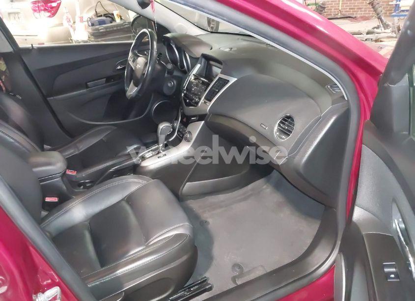 Photo 5 of 2012 Chevrolet Cruze 2LT (VIN 1G1PG5SC3C7160084)