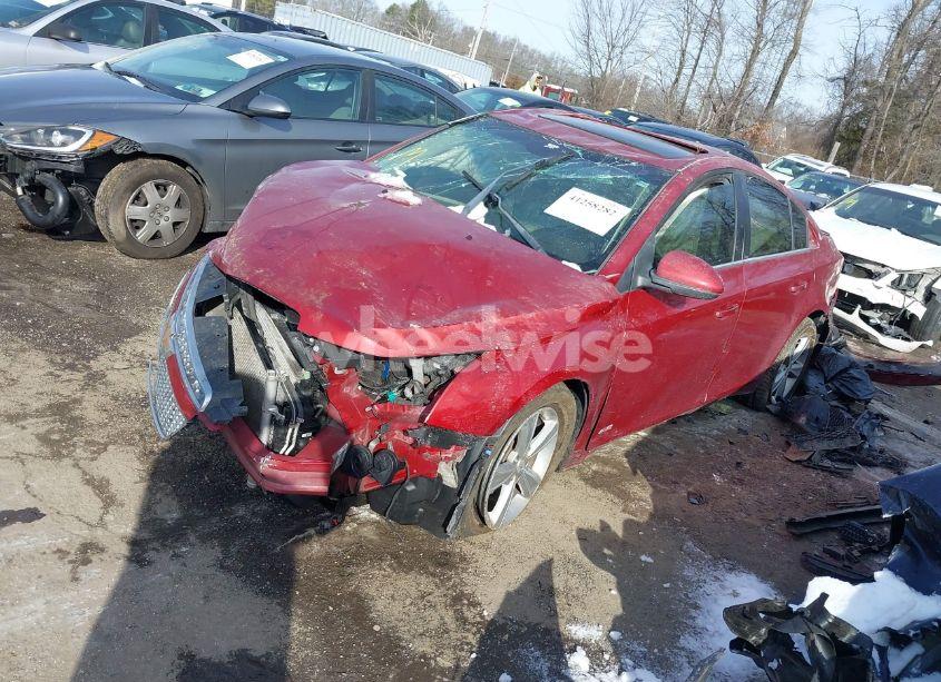 Photo 2 of 2012 Chevrolet Cruze 2LT (VIN 1G1PG5SC4C7108897)