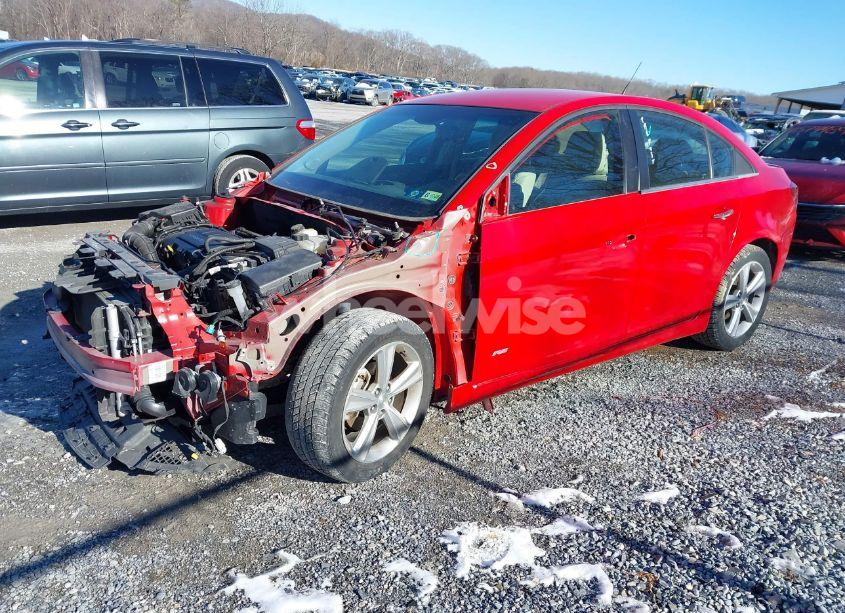 Photo 2 of 2012 Chevrolet Cruze 2LT (VIN 1G1PG5SC6C7160371)
