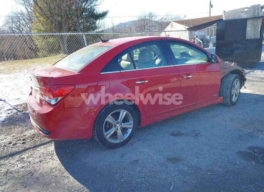 Photo 4 of 2012 Chevrolet Cruze 2LT (VIN 1G1PG5SC6C7160371)