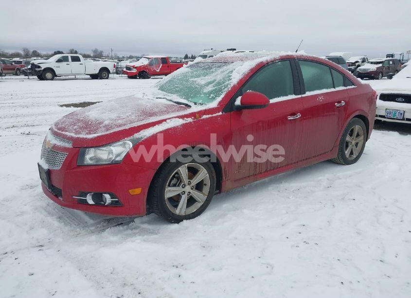 Photo 2 of 2012 Chevrolet Cruze 2LT (VIN 1G1PG5SC7C7136600)