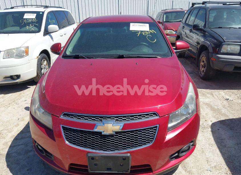 Photo 6 of 2012 Chevrolet Cruze 2LT (VIN 1G1PG5SC8C7189273)