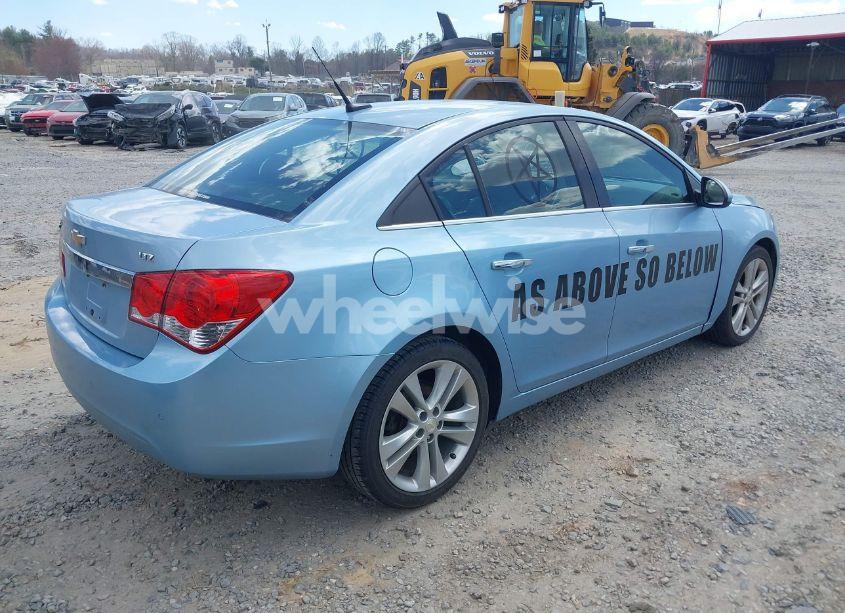 Photo 4 of 2011 Chevrolet Cruze LTZ (VIN 1G1PH5S99B7243647)