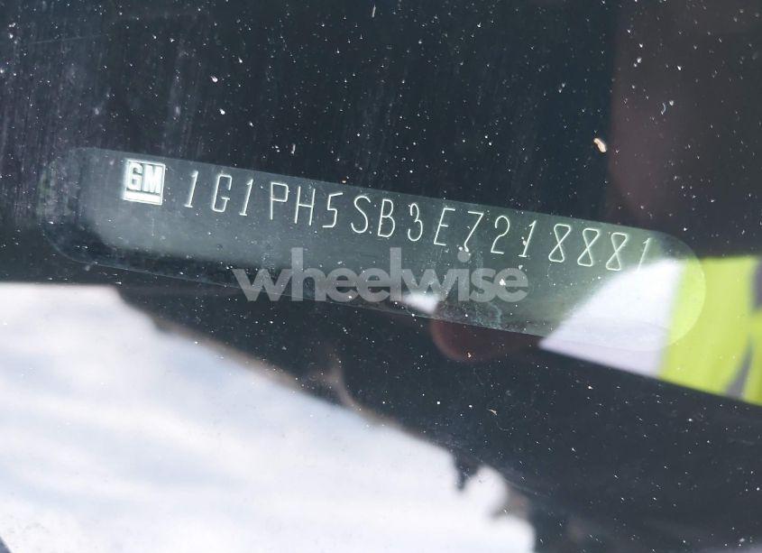 Photo 9 of 2014 Chevrolet Cruze ECO AUTO (VIN 1G1PH5SB3E7218881)