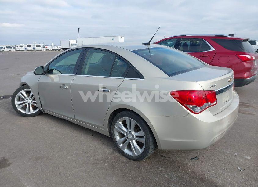 Photo 3 of 2012 Chevrolet Cruze LTZ (VIN 1G1PH5SC0C7149458)