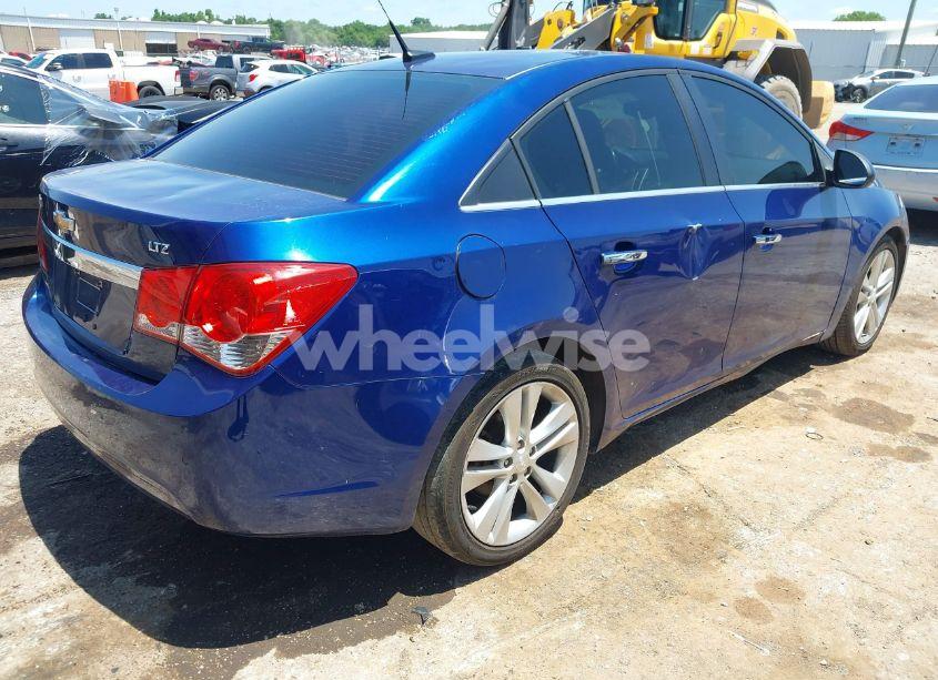 Photo 4 of 2012 Chevrolet Cruze LTZ (VIN 1G1PH5SC0C7197767)