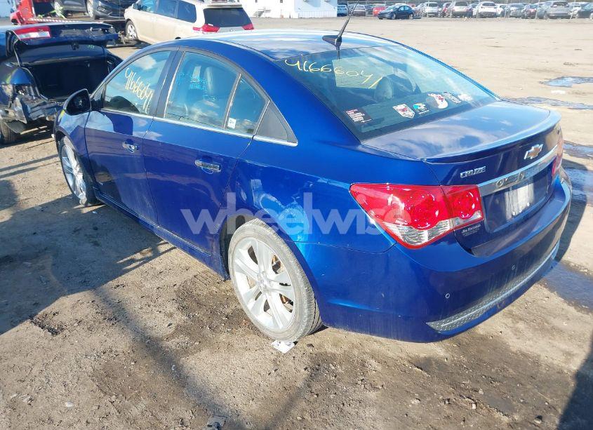 Photo 3 of 2012 Chevrolet Cruze LTZ (VIN 1G1PH5SC0C7207794)