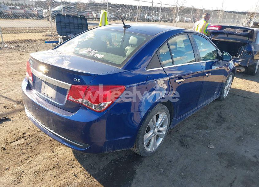 Photo 4 of 2012 Chevrolet Cruze LTZ (VIN 1G1PH5SC0C7207794)