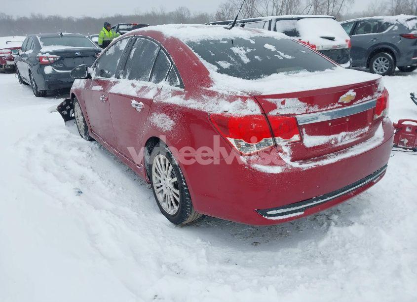 Photo 3 of 2012 Chevrolet Cruze LTZ (VIN 1G1PH5SC0C7272354)