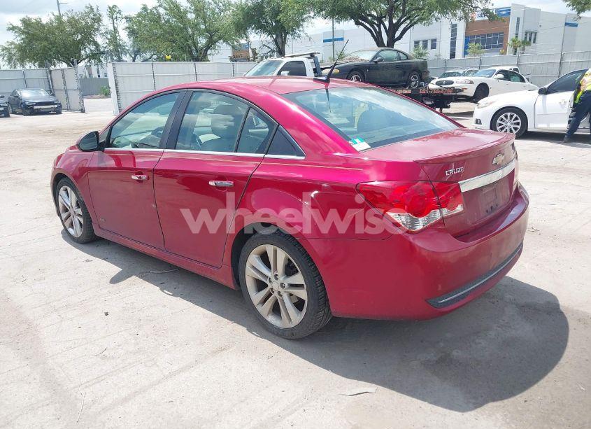 Photo 3 of 2012 Chevrolet Cruze LTZ (VIN 1G1PH5SC1C7238746)