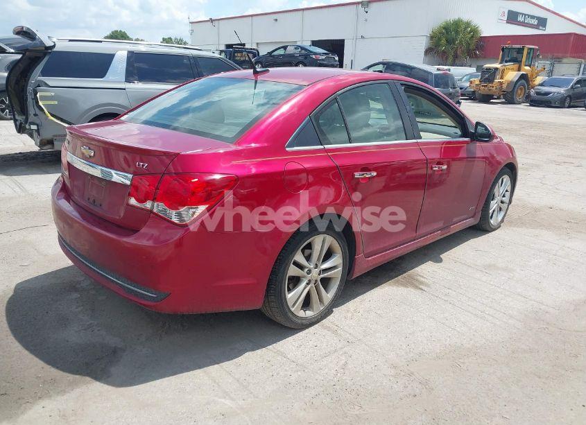 Photo 4 of 2012 Chevrolet Cruze LTZ (VIN 1G1PH5SC1C7238746)