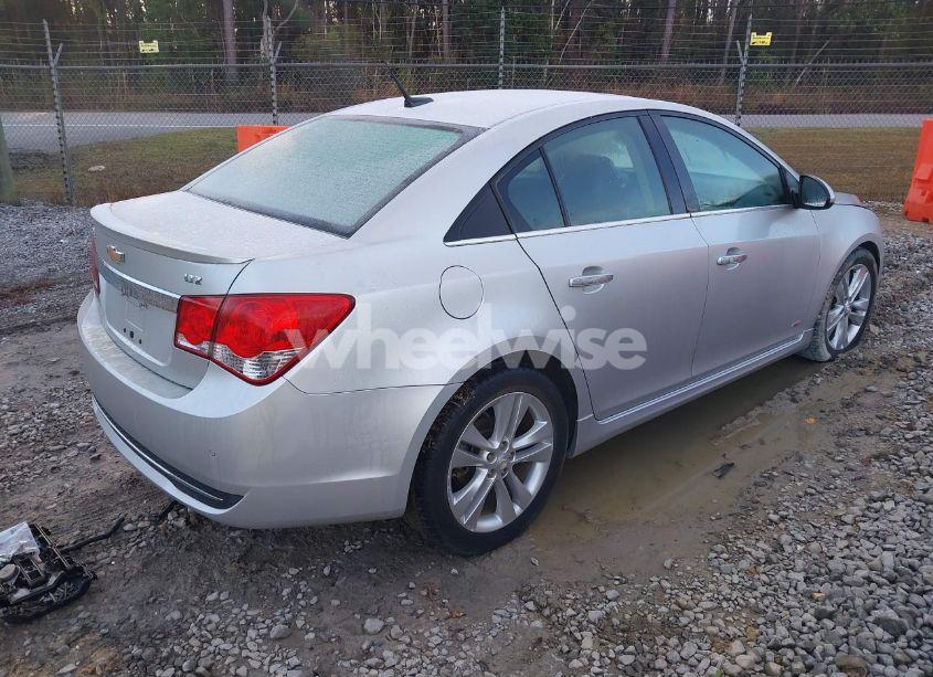 Photo 4 of 2012 Chevrolet Cruze LTZ (VIN 1G1PH5SC1C7337597)