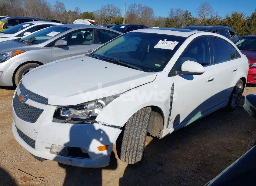 Photo 2 of 2012 Chevrolet Cruze LTZ (VIN 1G1PH5SC1C7355355)