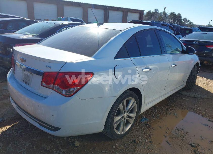 Photo 4 of 2012 Chevrolet Cruze LTZ (VIN 1G1PH5SC1C7355355)