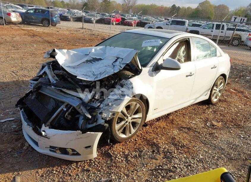 Photo 2 of 2012 Chevrolet Cruze LTZ (VIN 1G1PH5SC1C7396553)