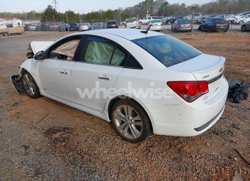 Photo 3 of 2012 Chevrolet Cruze LTZ (VIN 1G1PH5SC1C7396553)