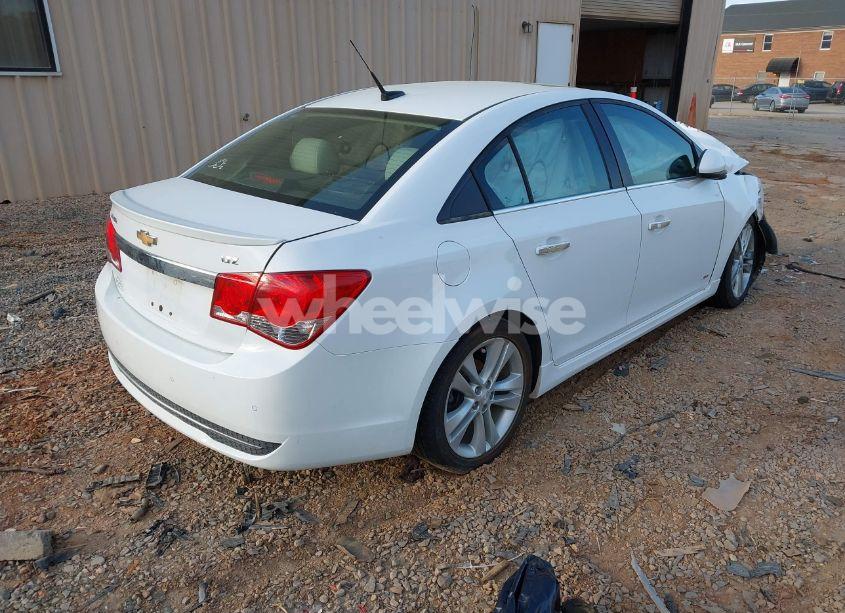 Photo 4 of 2012 Chevrolet Cruze LTZ (VIN 1G1PH5SC1C7396553)