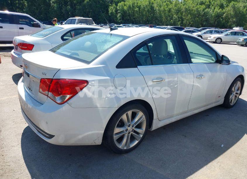 Photo 4 of 2012 Chevrolet Cruze LTZ (VIN 1G1PH5SC1C7405641)