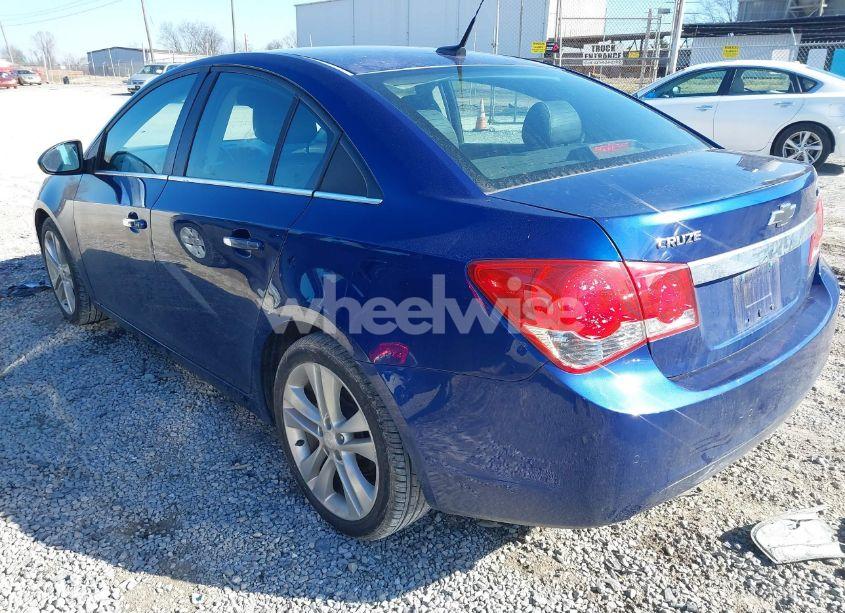 Photo 3 of 2012 Chevrolet Cruze LTZ (VIN 1G1PH5SC2C7220272)