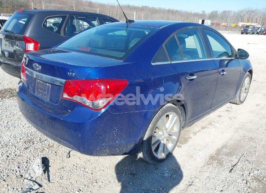 Photo 4 of 2012 Chevrolet Cruze LTZ (VIN 1G1PH5SC2C7220272)