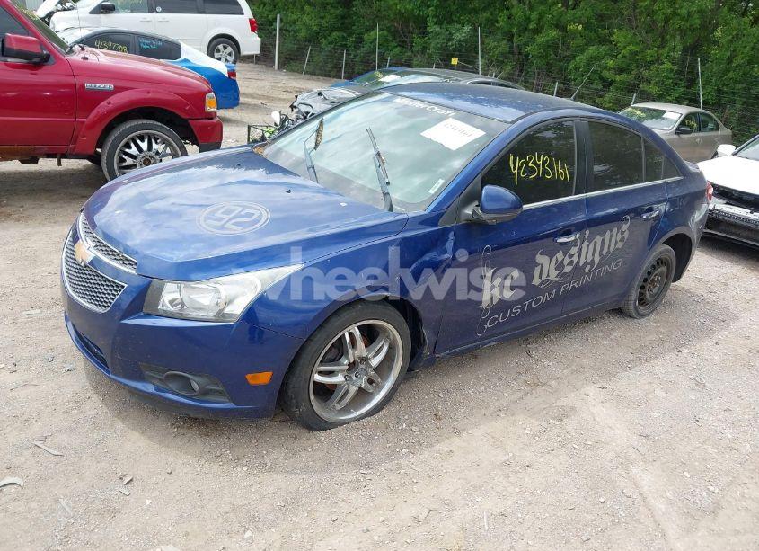Photo 2 of 2012 Chevrolet Cruze LTZ (VIN 1G1PH5SC3C7283221)