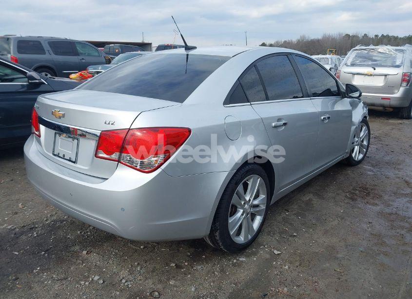 Photo 4 of 2012 Chevrolet Cruze LTZ (VIN 1G1PH5SC4C7199568)