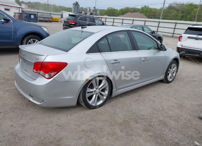 Photo 4 of 2012 Chevrolet Cruze LTZ (VIN 1G1PH5SC5C7130825)