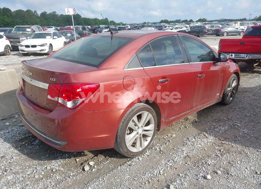 Photo 4 of 2012 Chevrolet Cruze LTZ (VIN 1G1PH5SC5C7213557)