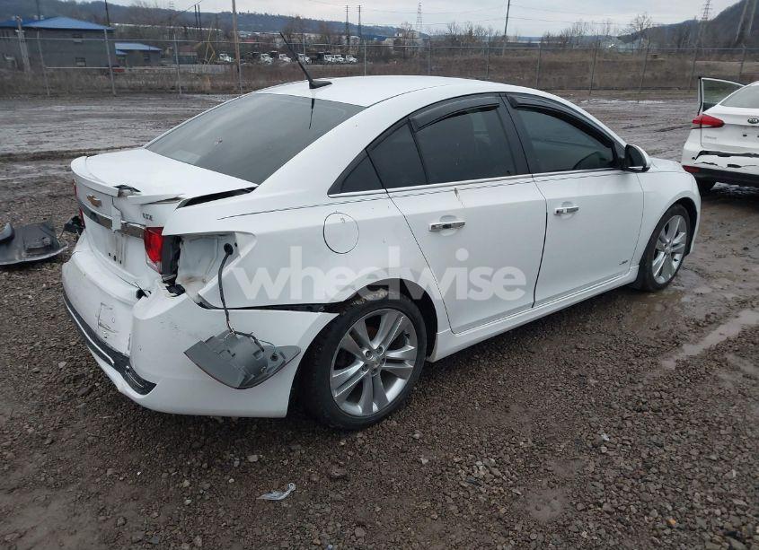 Photo 4 of 2012 Chevrolet Cruze LTZ (VIN 1G1PH5SC5C7227149)