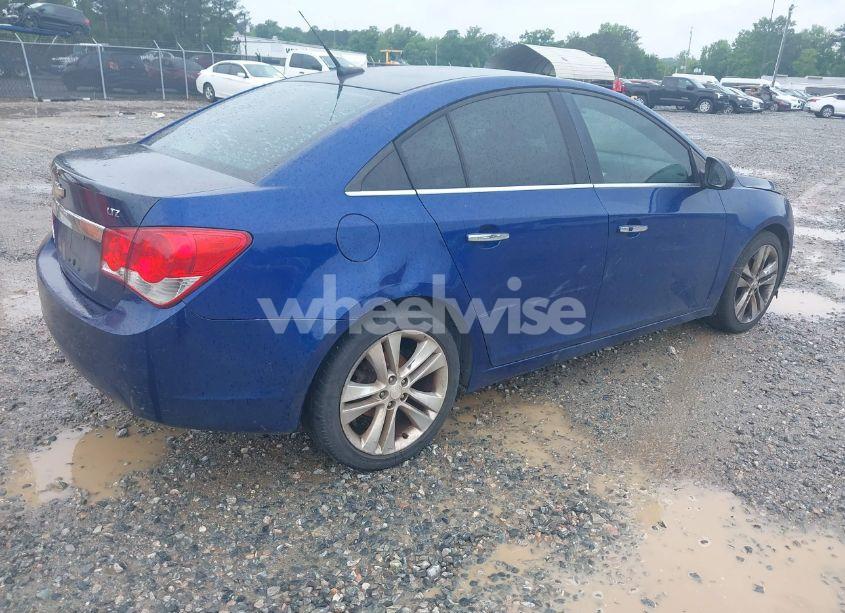 Photo 4 of 2012 Chevrolet Cruze LTZ (VIN 1G1PH5SC5C7281681)