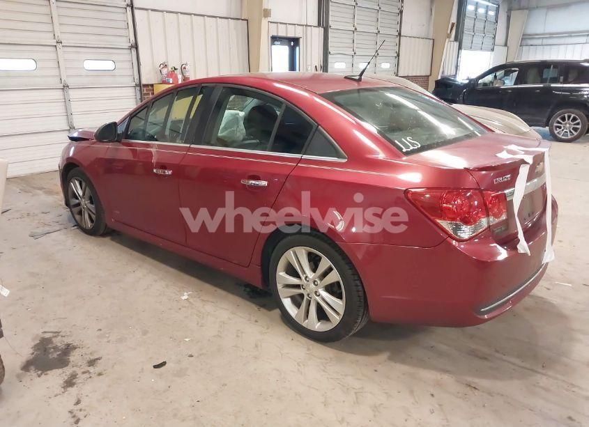 Photo 3 of 2012 Chevrolet Cruze LTZ (VIN 1G1PH5SC5C7293796)