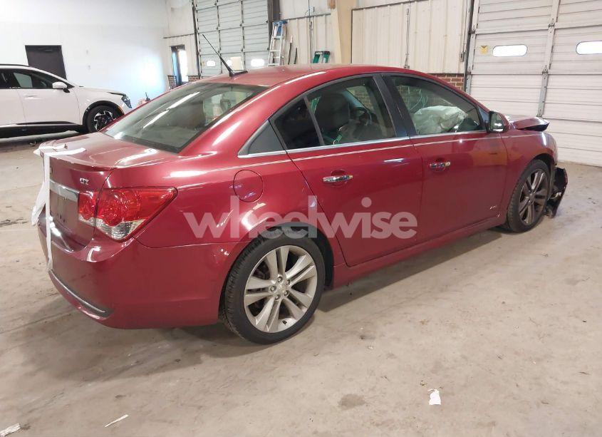 Photo 4 of 2012 Chevrolet Cruze LTZ (VIN 1G1PH5SC5C7293796)