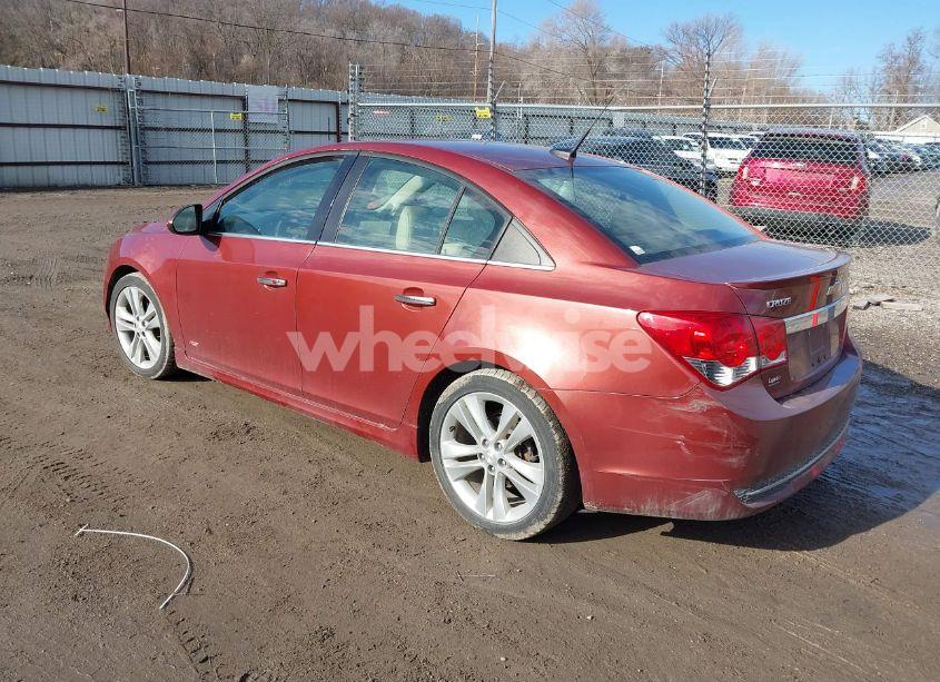 Photo 3 of 2012 Chevrolet Cruze LTZ (VIN 1G1PH5SC6C7368392)