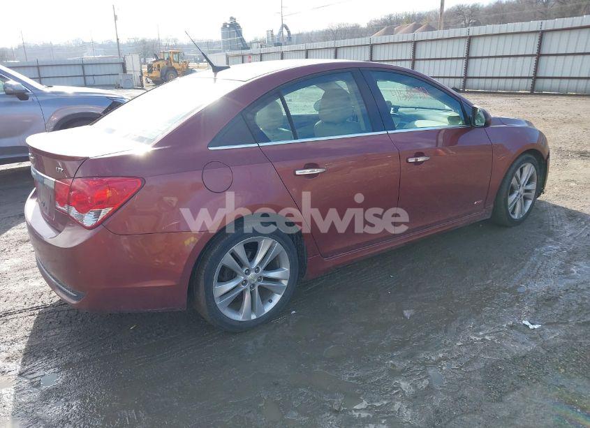 Photo 4 of 2012 Chevrolet Cruze LTZ (VIN 1G1PH5SC6C7368392)