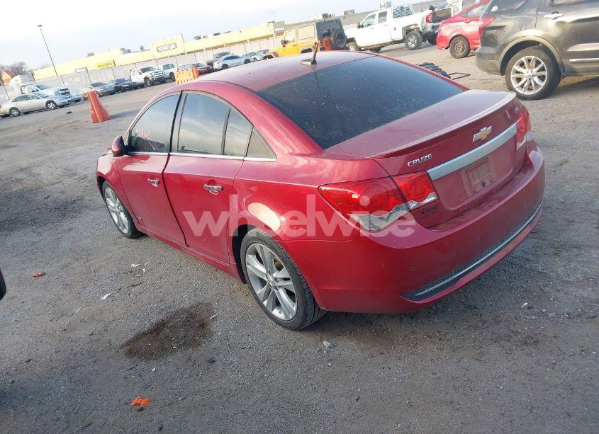 Photo 3 of 2012 Chevrolet Cruze LTZ (VIN 1G1PH5SC7C7172137)