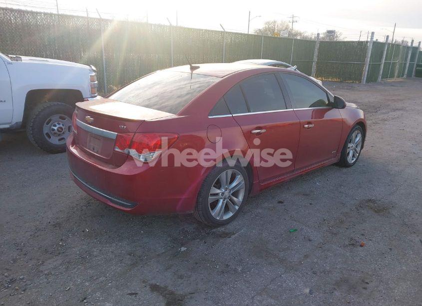 Photo 4 of 2012 Chevrolet Cruze LTZ (VIN 1G1PH5SC7C7172137)