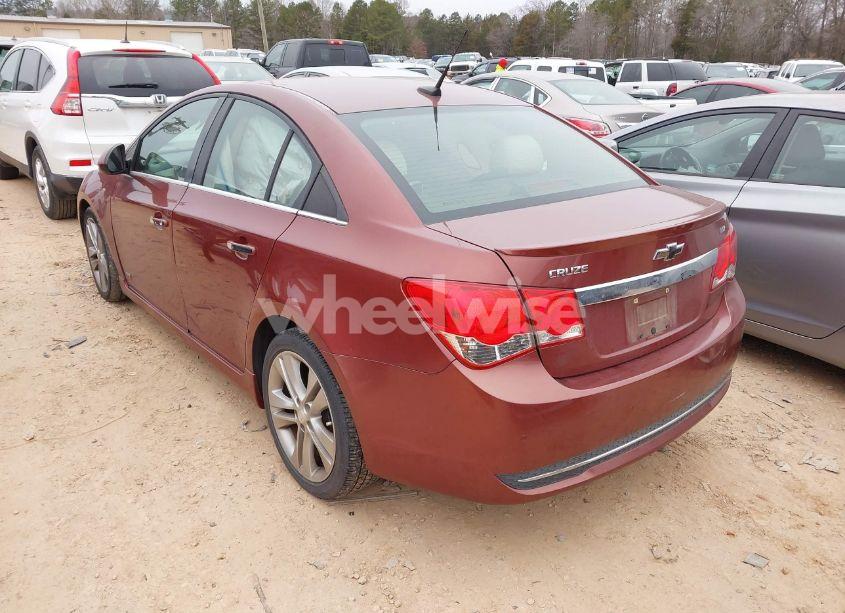 Photo 3 of 2012 Chevrolet Cruze LTZ (VIN 1G1PH5SC7C7182506)