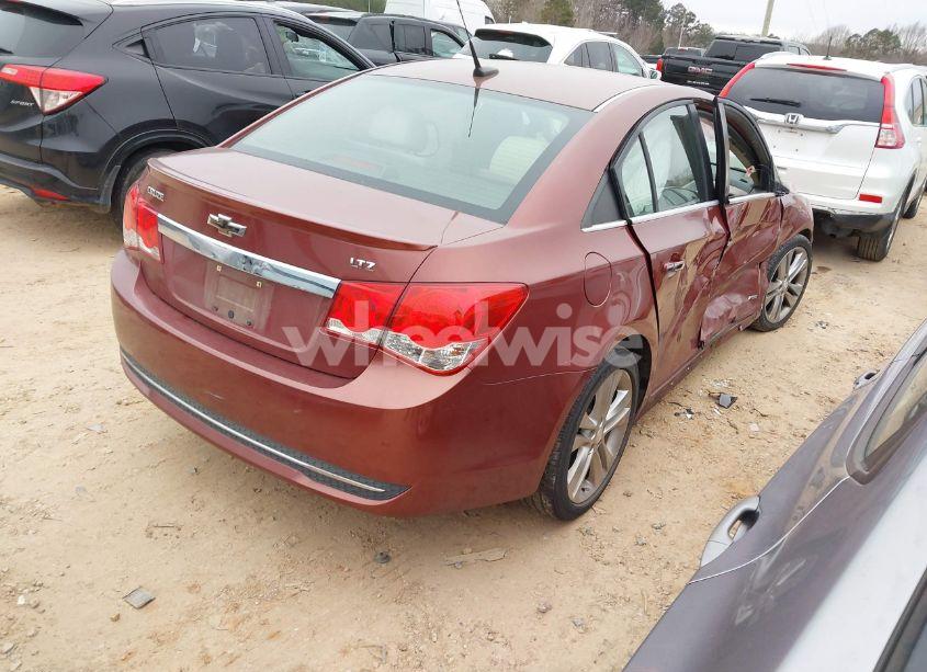 Photo 4 of 2012 Chevrolet Cruze LTZ (VIN 1G1PH5SC7C7182506)