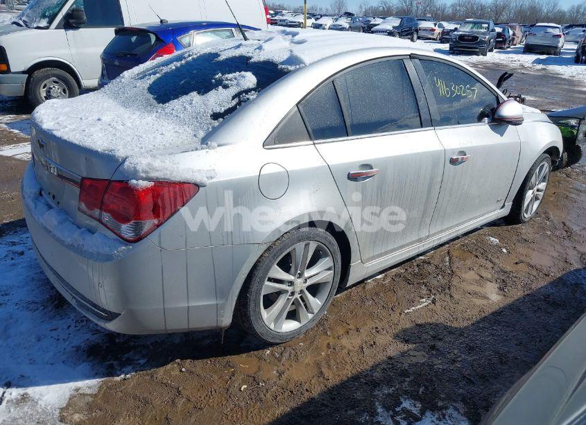 Photo 4 of 2012 Chevrolet Cruze LTZ (VIN 1G1PH5SC8C7132777)
