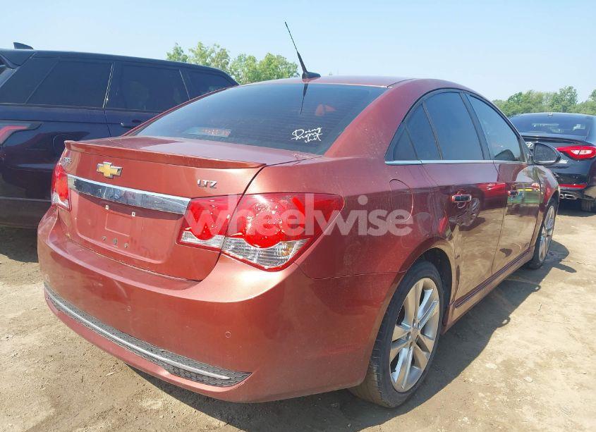 Photo 4 of 2012 Chevrolet Cruze LTZ (VIN 1G1PH5SC8C7280976)