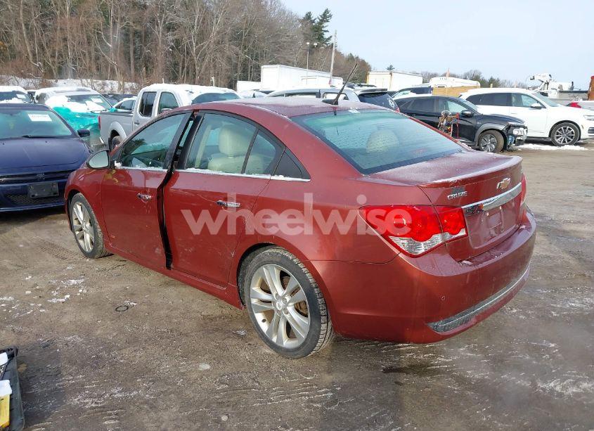 Photo 3 of 2012 Chevrolet Cruze LTZ (VIN 1G1PH5SC9C7369830)