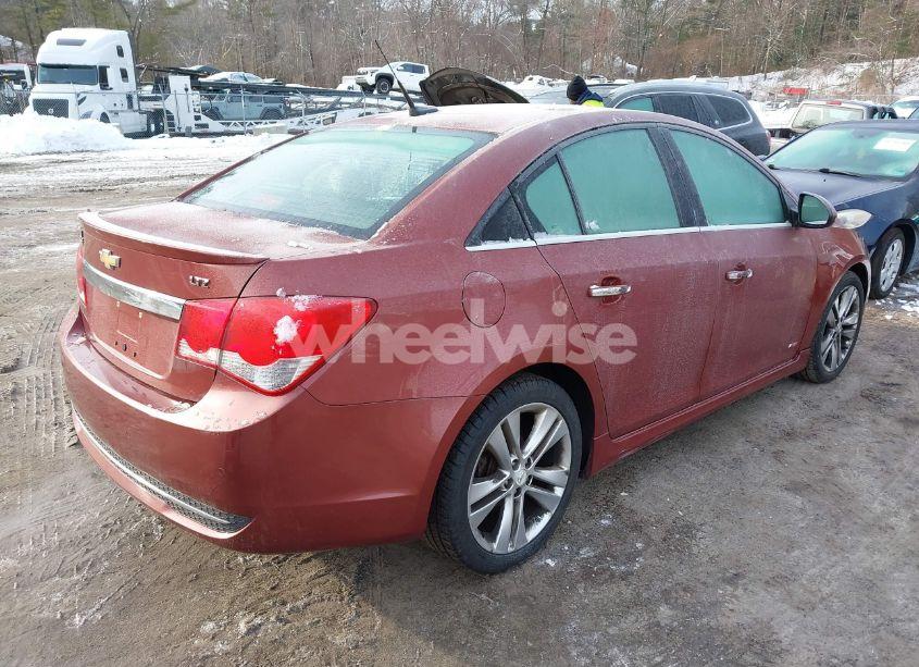 Photo 4 of 2012 Chevrolet Cruze LTZ (VIN 1G1PH5SC9C7369830)