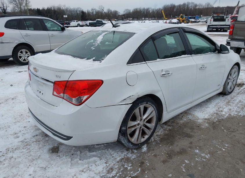 Photo 4 of 2012 Chevrolet Cruze LTZ (VIN 1G1PH5SCXC7361431)