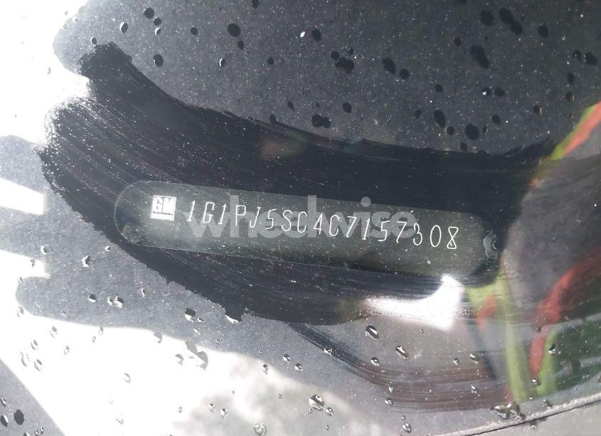 Photo 9 of 2012 Chevrolet Cruze ECO (VIN 1G1PJ5SC4C7157308)