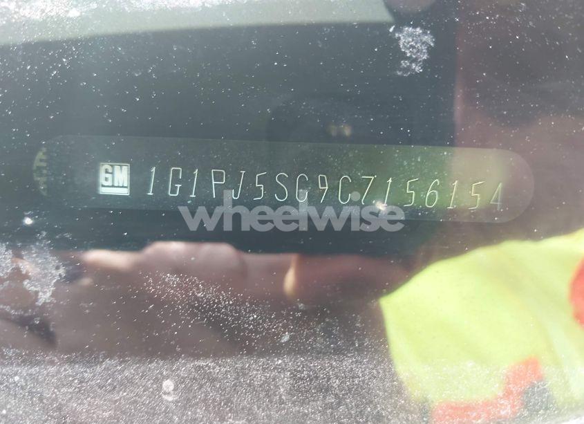 Photo 9 of 2012 Chevrolet Cruze ECO (VIN 1G1PJ5SC9C7156154)